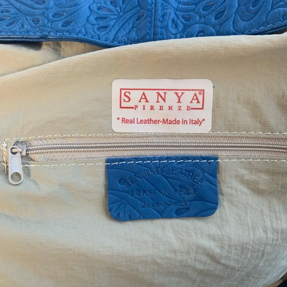 Santa Firenze leather crossbody purse - Picture 5 of 6
